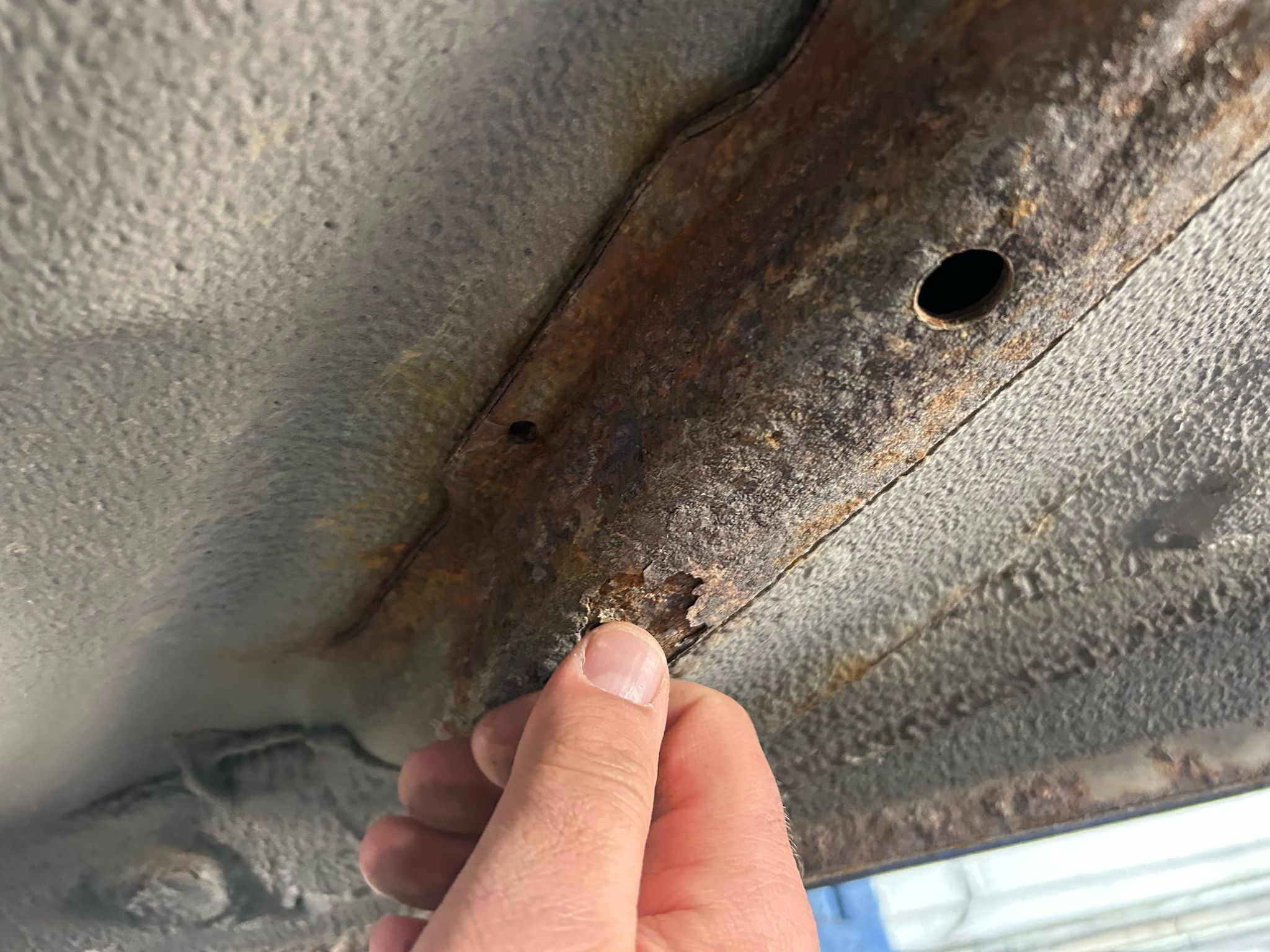 After photo of rocker panel repair completed in London Ontario
